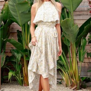 bishop + young Menorca Floral Maxi Dress